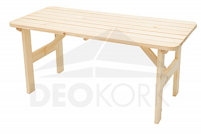 Gartentisch aus Kiefernholz 32 mm (220 cm)