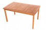 Gartentisch aus Teakholz 150x90 cm, HARMONY, Rechteck