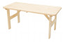 Gartentisch aus Kiefernholz, Holzdicke 32 mm (150 cm)