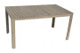 Gartentisch aus Akazie CHESTERFIELD rechteckig (Patina grau)