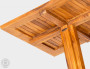 Gartentisch aus Teak DANTE 75x75 cm