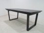 Gartentisch aus Aluminium LIVORNO 180/240 x 100 cm