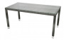 Gartentisch aus Polyrattan  NAPOLI  160x80 cm grau