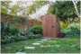 Gartenhaus aus Kunststoff 126 x 183 cm (braun)
