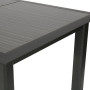 Gartentisch aus Aluminium VERMONT 160/254 cm (Anthrazit / Grau)